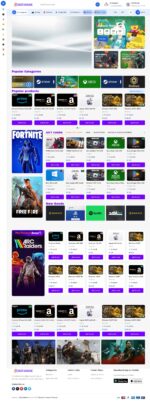 Gaming & Top-Up WordPress Theme for Digital Sales - Image 2