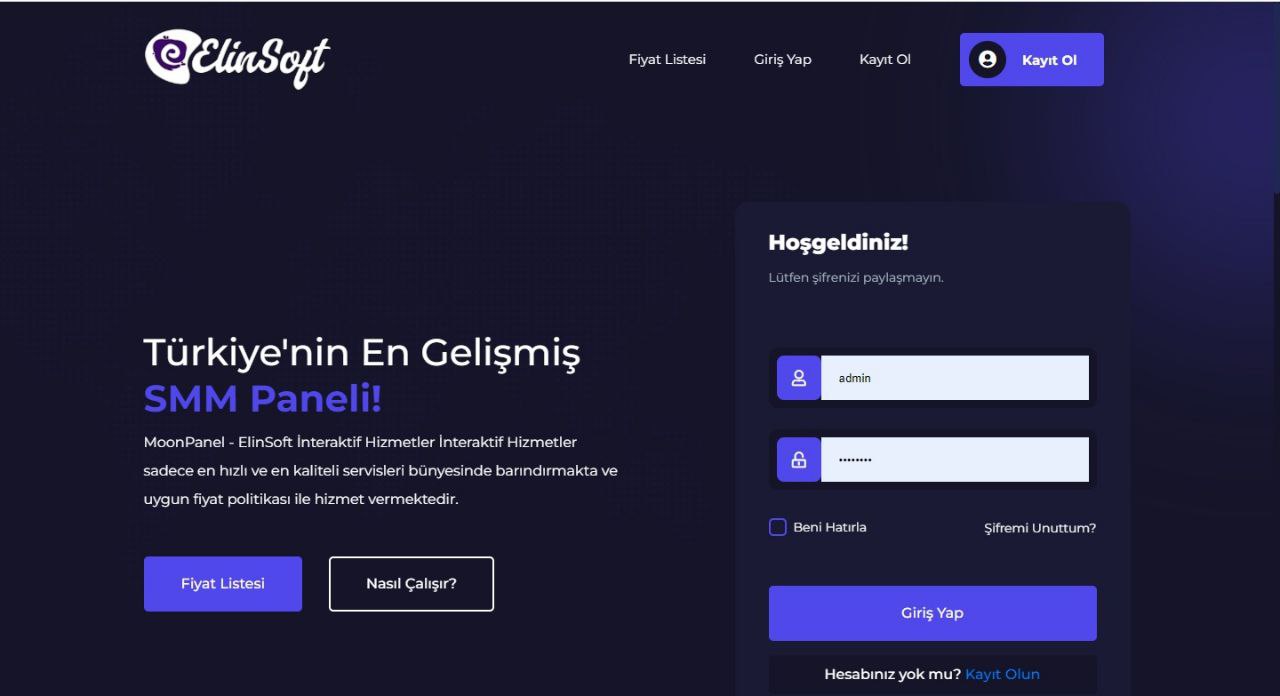 Avtar SMM Panel Script in Turkish Language - Smm Scripts