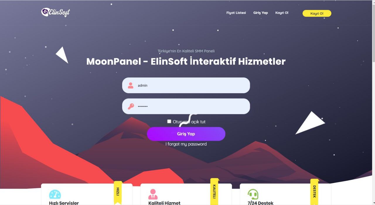 Elinsefit SMM Panel Script in Turkish Language - Smm Scripts
