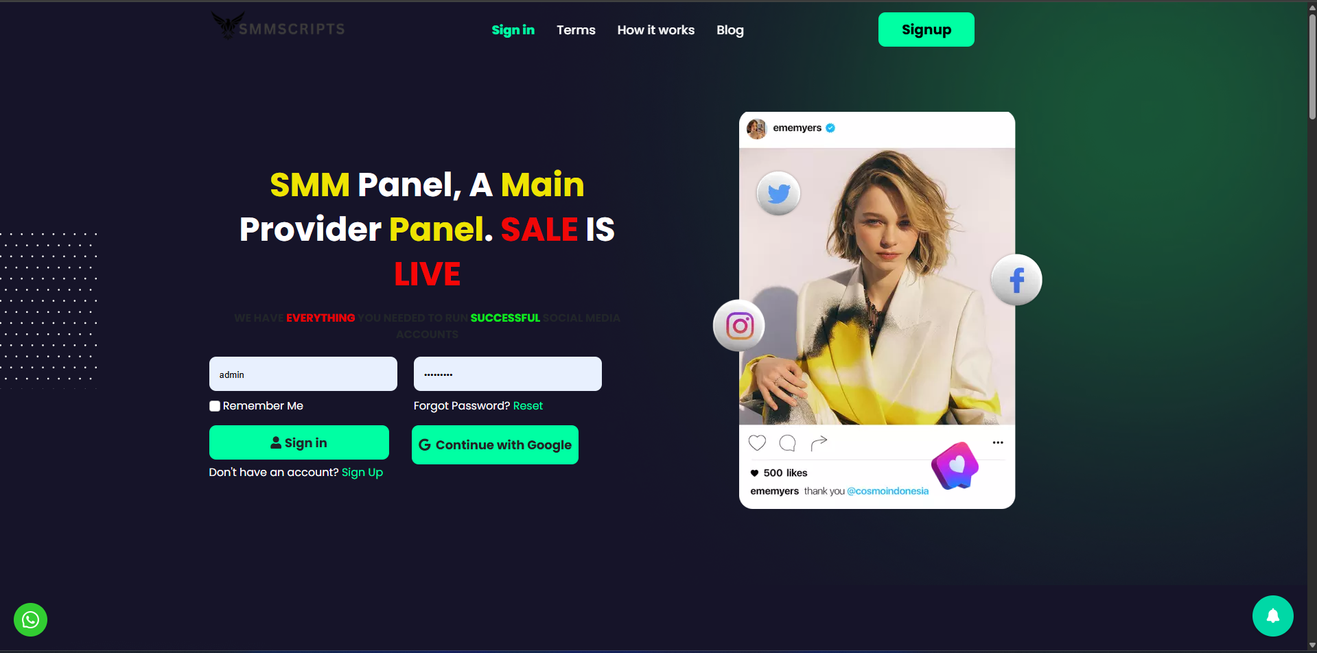 Growfollows official SMM Panel script - Smm Scripts