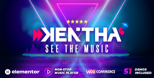 Kentha Non-Stop Music WordPress Theme 4.7.2
