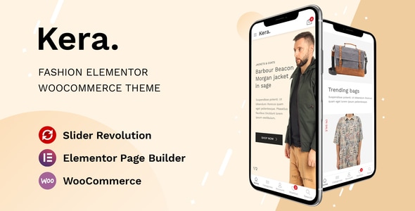 Kera Fashion Elementor WooCommerce Theme 1.2.19