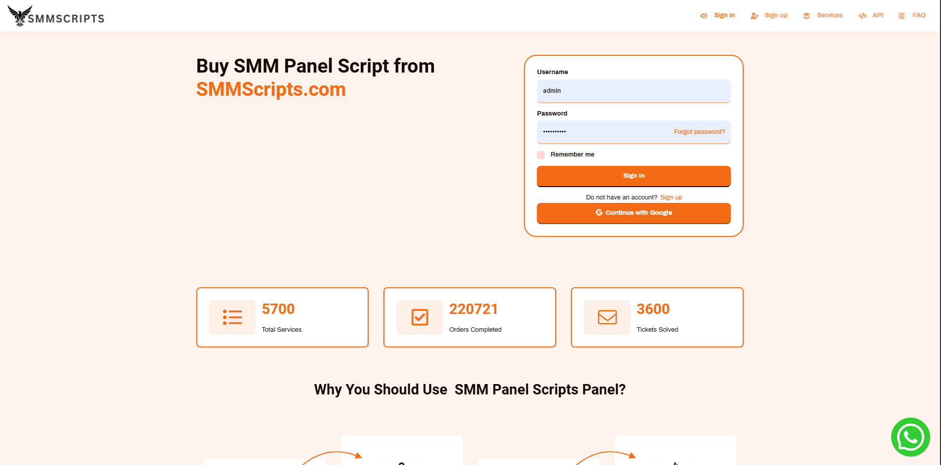 SMMXZ Panel Official Script - SMM Scripts