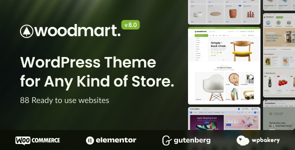 Woodmart WooCommerce WordPress Theme 8.3.8